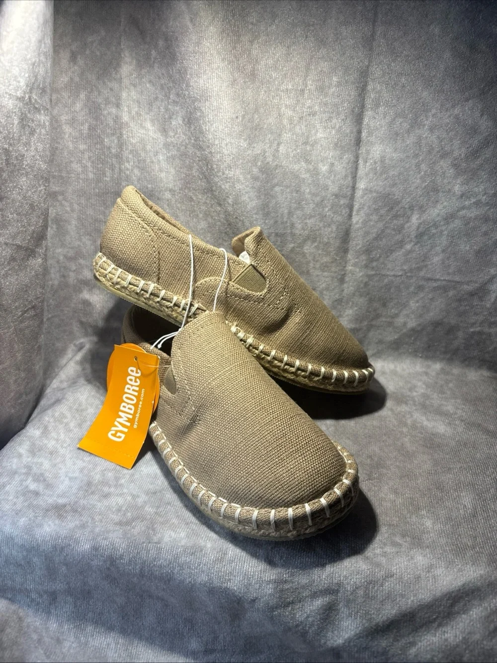 Gymboree youth 12 Casual Slip-On Espadrilles in Brown